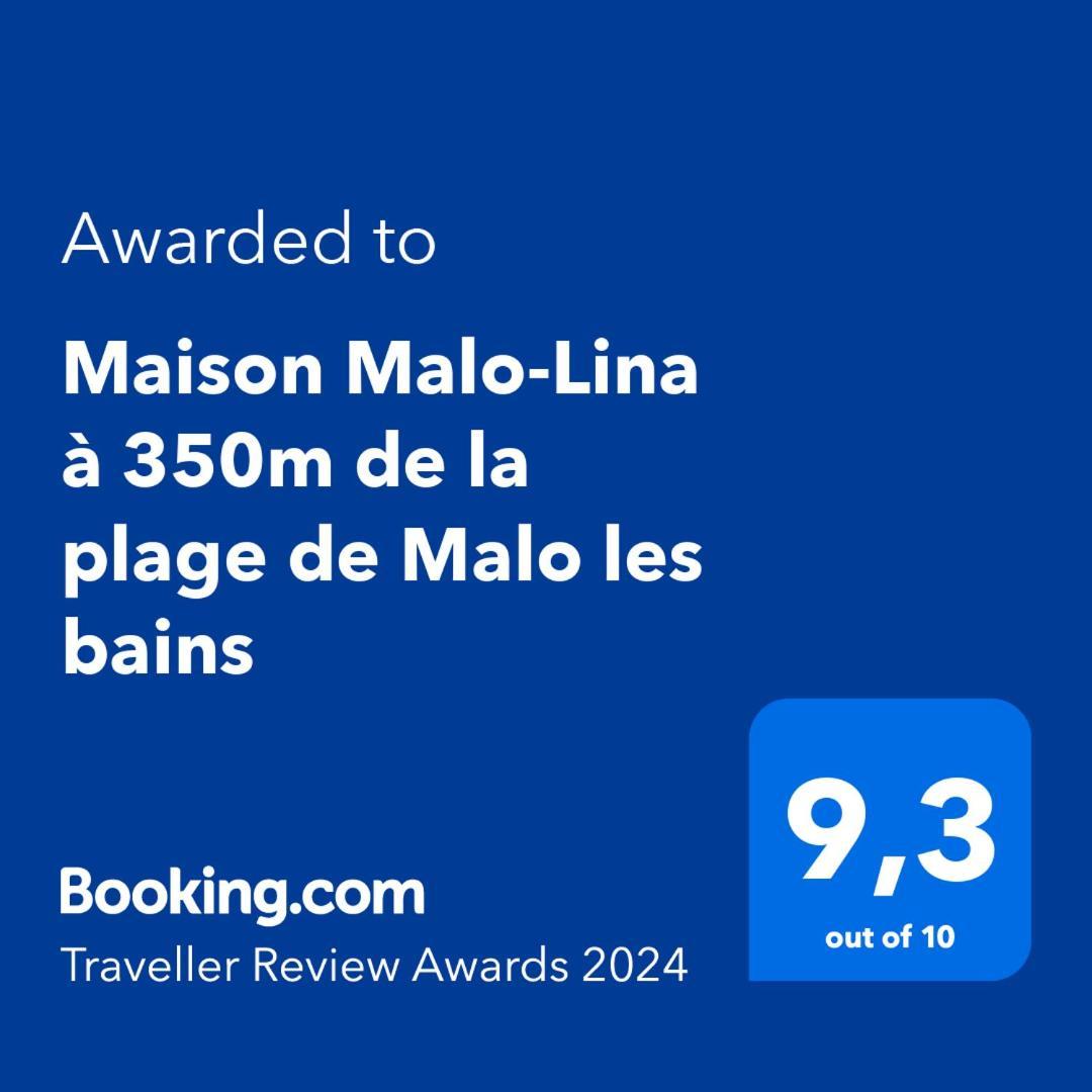 Maison Malo-Lina A 350M De La Plage De Malo Les Bains Дюнкерк Экстерьер фото